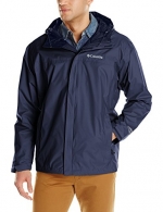 Columbia Men's Big Watertight II Packable Rain Jacket, Collegiate Navy, 2X